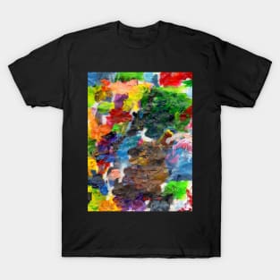 Abstract Color Diversity T-Shirt